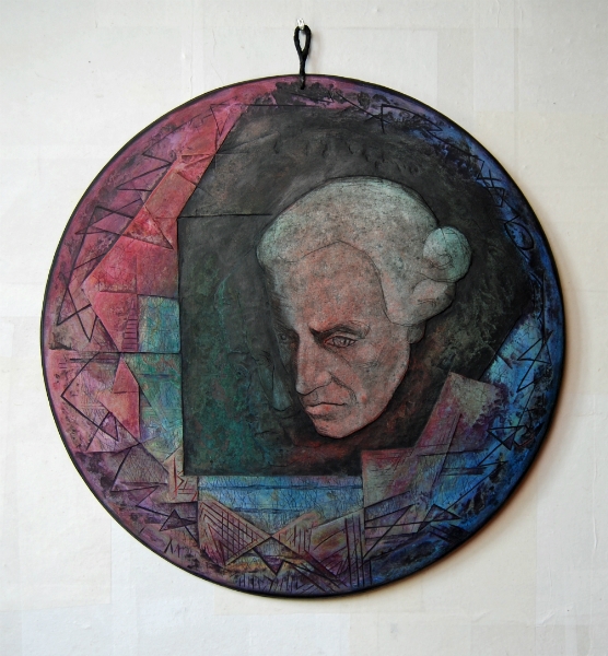 Immanuel Kant/칸트 59x59cm 2013
